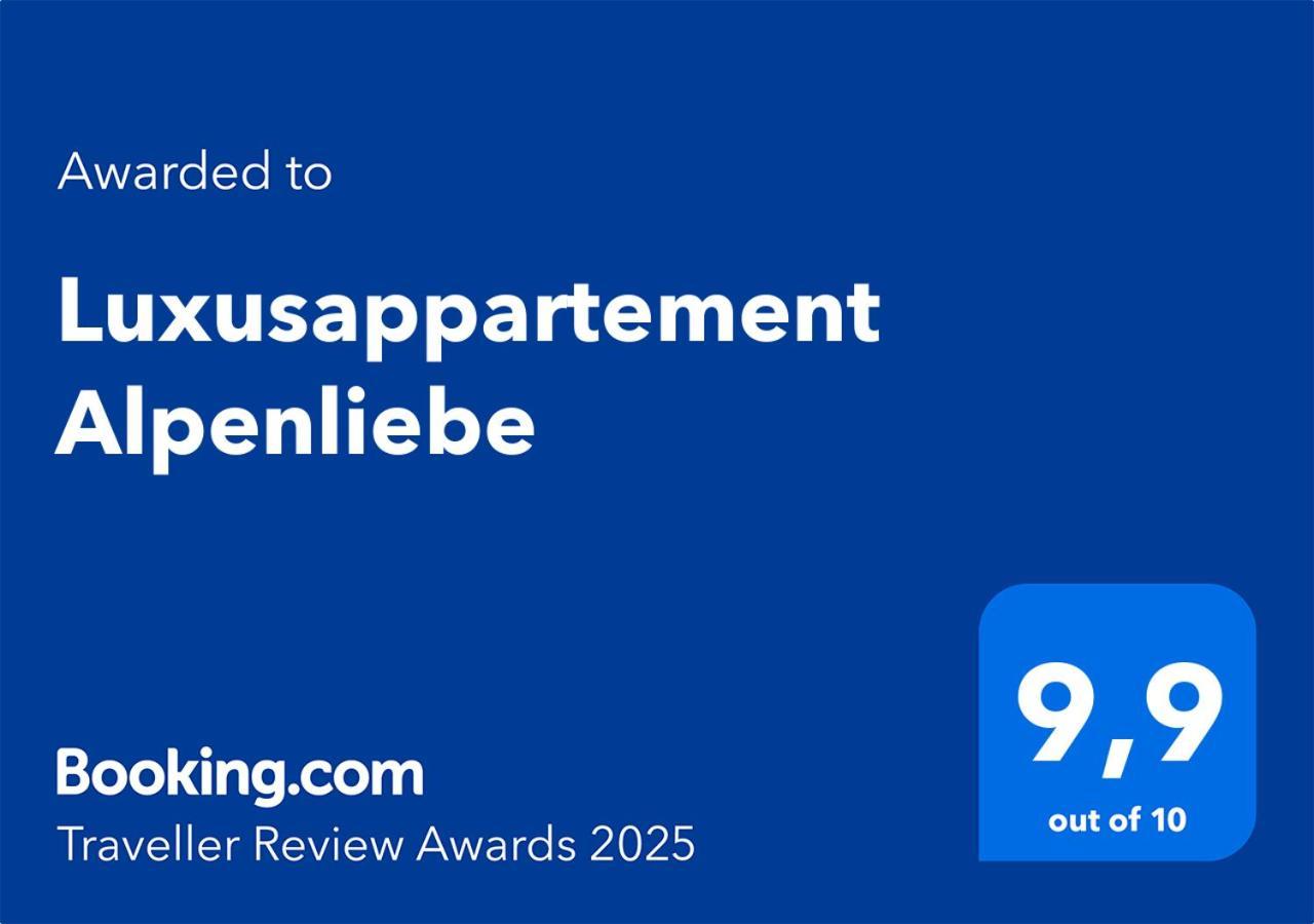 Luxusappartement Alpenliebe Оберндорф-ин-Тирол Екстериор снимка